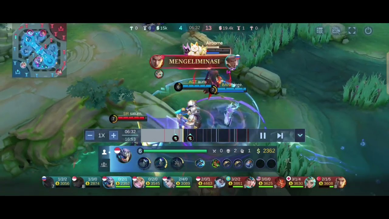 padahal udah nyuri lord masih aja kalah emang dark sistem moonton 2 vs 8