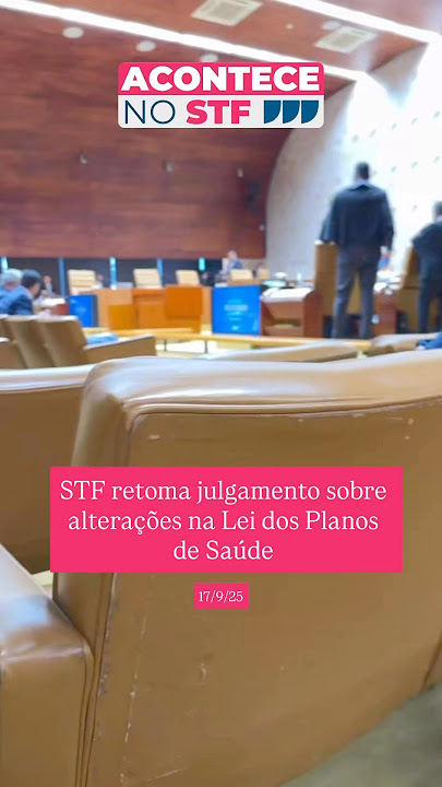 Assista na sessão #STF ▶️