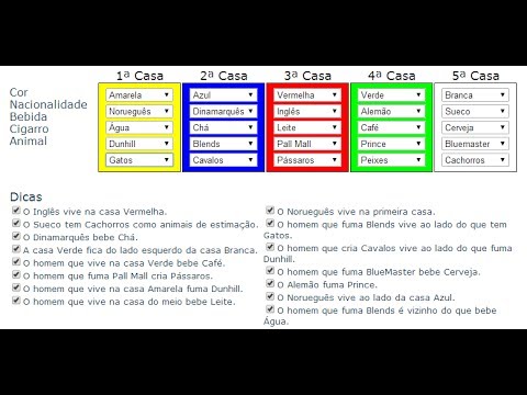 Como Resolver o Teste de QI de Einstein 