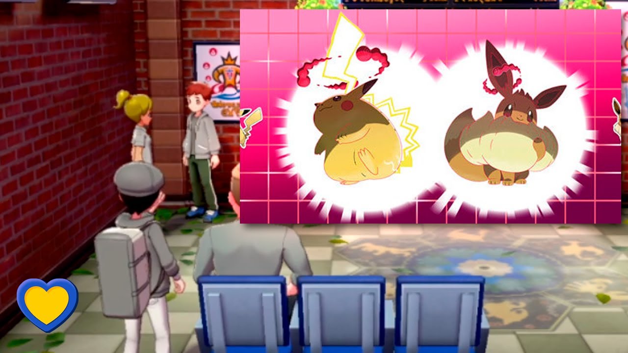 How To Get Gigantamax Eevee Pikachu In Pokemon Sword And Shield