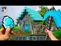 Minecraft in Real Life POV - DIAMOND VILLAGER HOUSE in Realistic Minecraft EN LA VIDA REAL