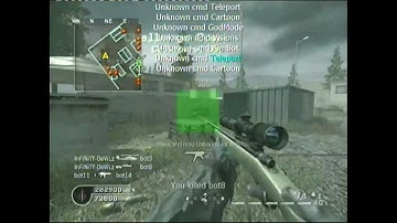 InFiNiTYDeViLz DeViNe Cod4 Bot Menu v2 + codes! [HD]
