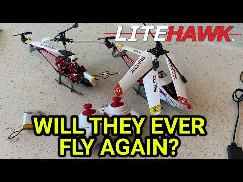LiteHawk Original RC Helicopter Battery Upgrade: Will It Ever Fly Again?