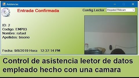 Control De Asistencia Empleado C# SQL Server