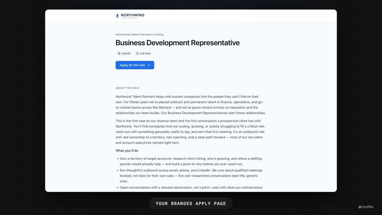 Video thumbnail: How to build a job application in Truffle