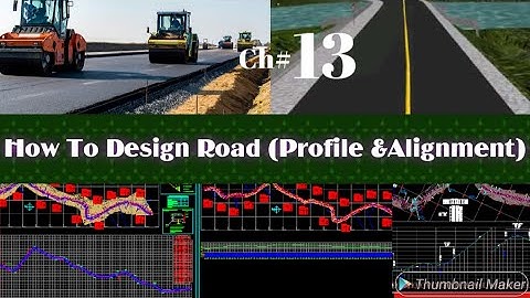 How to Create Road Profile in AutoCAD Civil 3D  Road Design Profile  on Existing  CH# 13