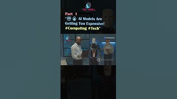 🤖🔥 AI Models Are Getting Too Expensive! #Computing #Tech Part 1