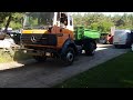 Mercedes SK 1824 4x4 tiper - Moving