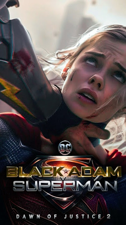 BLACK ADAM V SUPERMAN: Dawn Of Justice 2 #shorts #blackadamvssuperman #blackadam #dawnofjustice2
