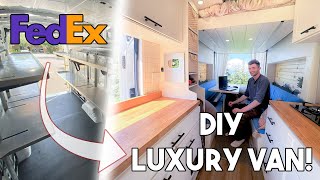 1 Year FULLTIME living in my Converted CARGO VAN | Van Life