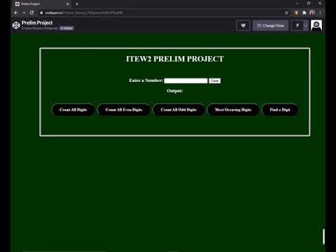 ITEW2 PRELIM PROJECT