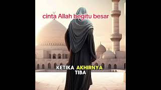 Cinta Allah begitu besar kepada hambanya yang mempunyai adan tinggi
