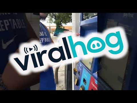 Couple Discover Unauthorised Card Reader on Gas Pump || ViralHog