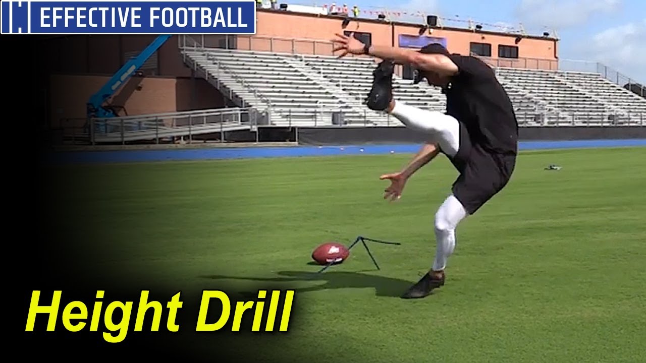 Field Goal Kicking Height Drill by Ka'imi Fairbairn YouTube