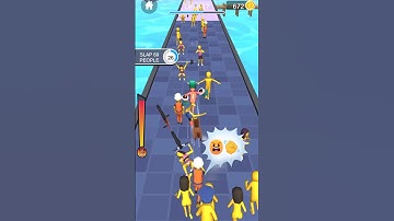 Slap And Run 👋 || new challeng  slap 69 people #17 #games #viral #shorts