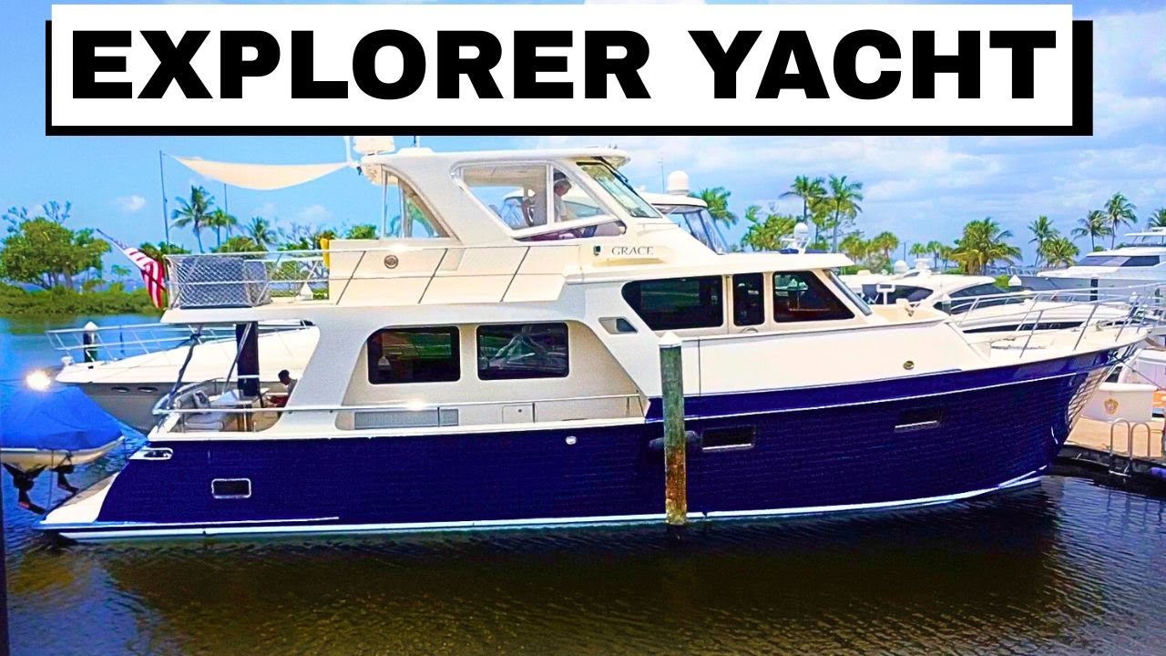 Don't Buy A Big Yacht! 49E Marlow 60' Luxury Liveaboard $1.85M HarborYachtTours