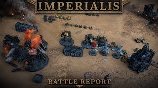 Legions imperialis battle report - solo game play