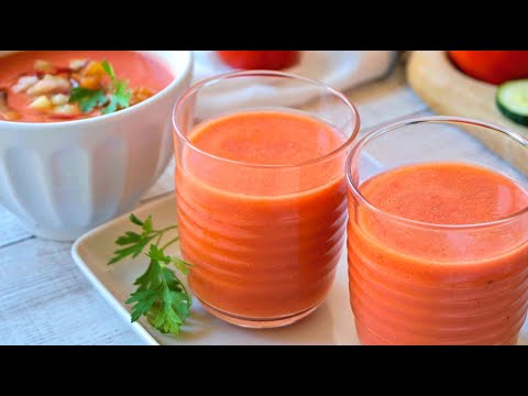 Video: ¿El gazpacho debe ser suave o grueso?