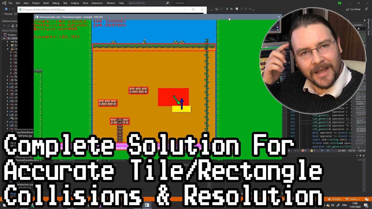 Arbitrary Rectangle Collision Detection  Resolution - Complete!