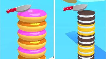 Slice It All Game! Satisfying and Relaxing ASMR Slicing Video