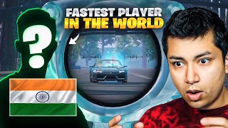 FASTEST PLAYER IN THE WORLD | PUBG MOBILE