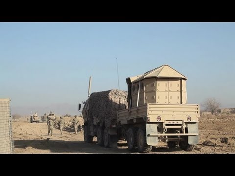 Soldiers Set Up