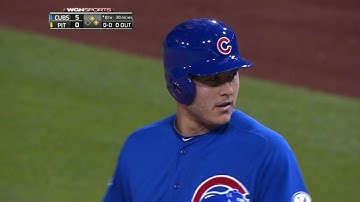 CHC@PIT: Rizzo goes 4-for-5 in Cubs