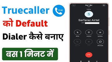 How to set truecaller as default dialer | set truecaller as default dialer | default phone app