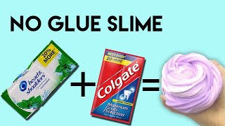 No glue slime | Colgate and Shampoo only!!!!