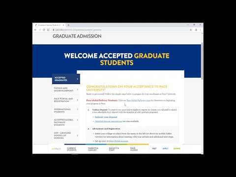 Grad Webinars | Accepted Students Page