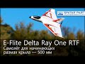 Радиоуправляемый самолёт E-flite Delta Ray RTF