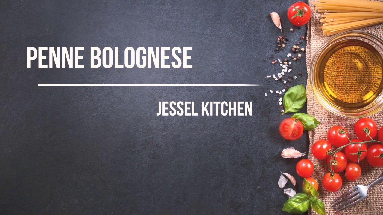 Penne Bolognese | Jessel Kitchen 23:6 Studio