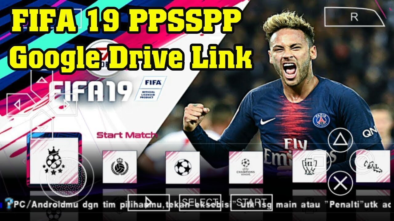 FIFA 19 ISO File Download For PSP (PPSSPP) for Android