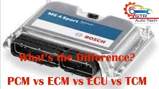 #automotive #technical #   PCM vs ECM vs ECU vs TCM (What’s the Difference?)