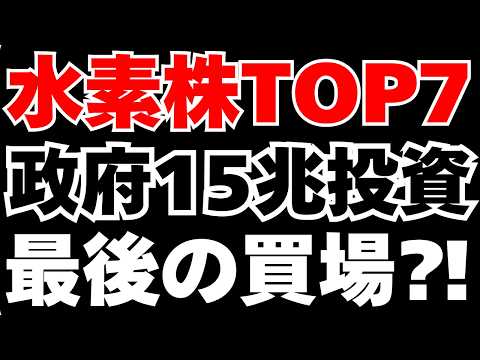 【15兆円市場】水素関連テンバガー候補7選！時価総額325億 ...