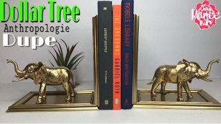 DOLLAR TREE DIY Elephant Bookends