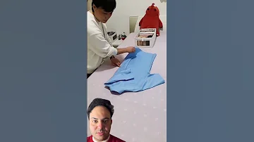 اغرب طريقه تطبيق الملابس 