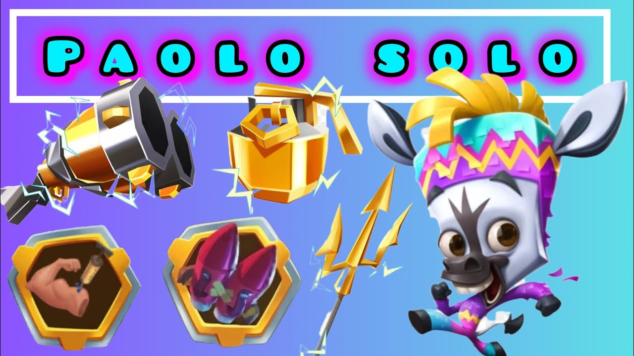 Paolo Maxed Level 20 Solo ZOOBA Gameplay