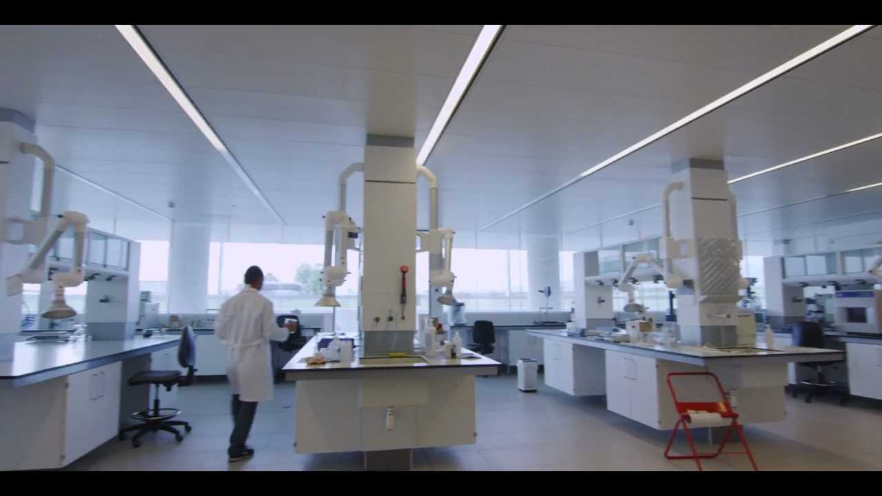 Italcementi i.Lab lighting - iGuzzini - YouTube