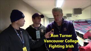 2015 Bchsfb Playoffs Interview With Doug Pauls & Ron Turner Of Vancouver College Fighting Irish