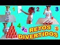 RETOS Y JUEGOS PARA niños ( para fiestas) - YouTube