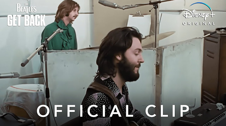 "Something" Rehearsal Clip | The Beatles: Get Back | Disney+
