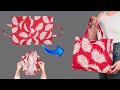 You will be surprised how easily you can sew this tote bag!