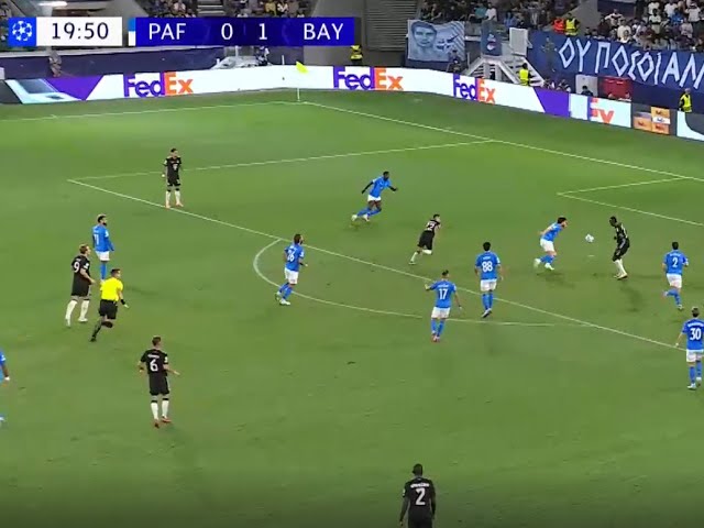 UEFA Champions League (2. kolo) : Pafos - Bayern 1:5 /30.09.2025.