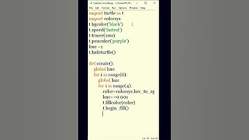 Making amazing python turtle design #design #pythonprogramming #pythonturtlegraphics