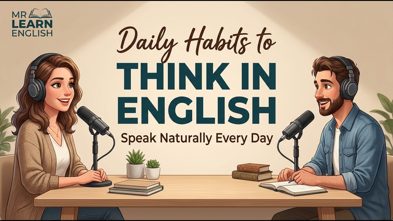 Easy English Conversation | Daily Habits to Speak English Fluently and Confidently
