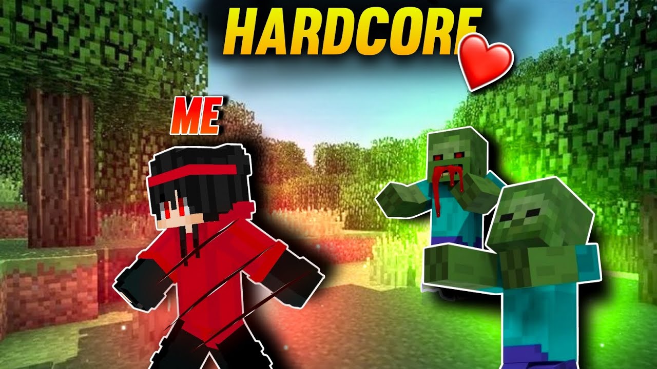 DAY 1 IN HARD-CORE 🤡 GONE WRONG || MINECRAFT SEASON -1 || GONEWRONG ...