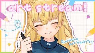 ISLA-SAMA'S SUPA COOL ART STREAM...!?