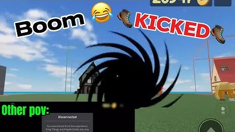 How to get players KICKED - Fling Things and People