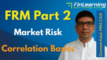 FRM Part 2 - Market Risk - Correlation Basics (Part 1 of 3)